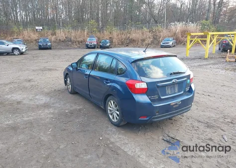 2013 Subaru Impreza Premium from USA, damaged, VIN JF1GPAC61DH212841